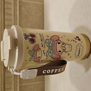 New In Box Hello Kitty My Melody 530ml Vacuum Cup